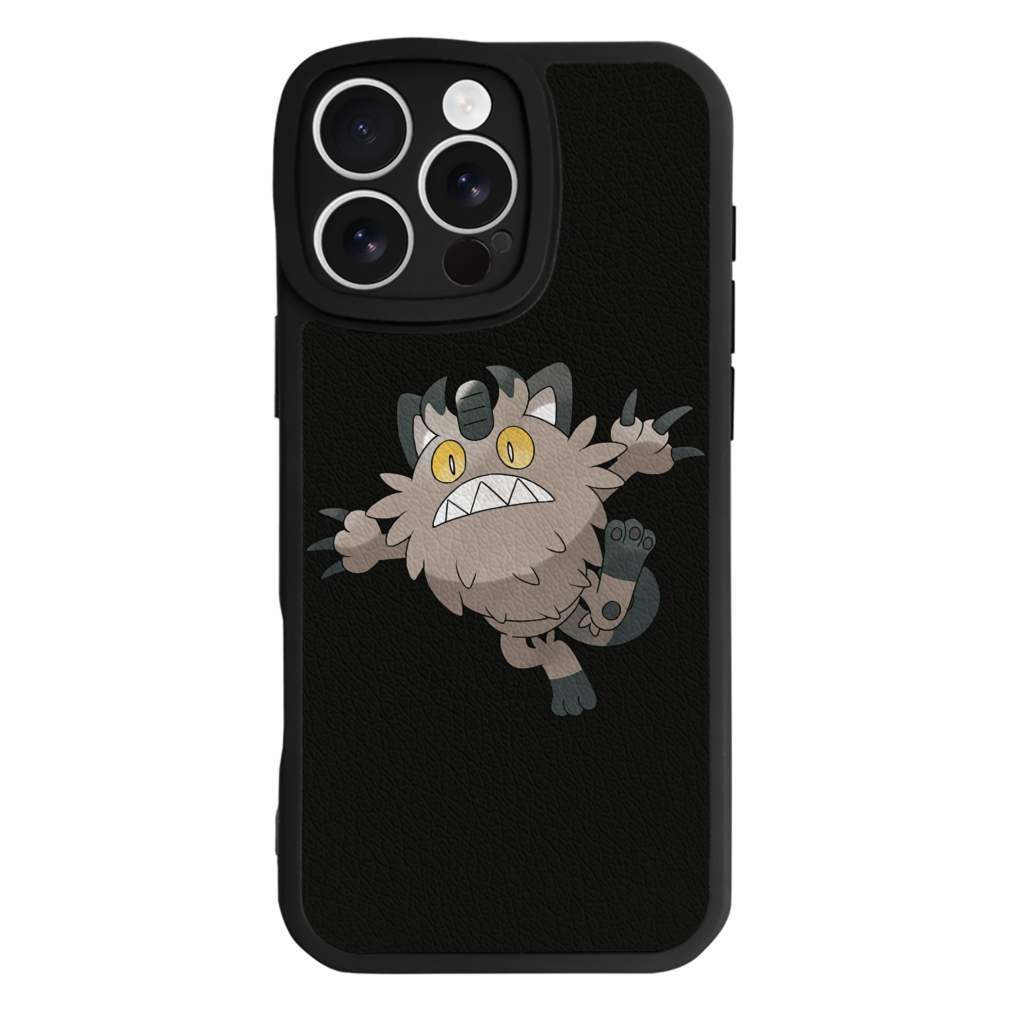 （画像用） ポケットモンスター Pokémon 【iPhone 16シリーズ対応】シリコンスマホケース（レザー調） 材質：シリコン
